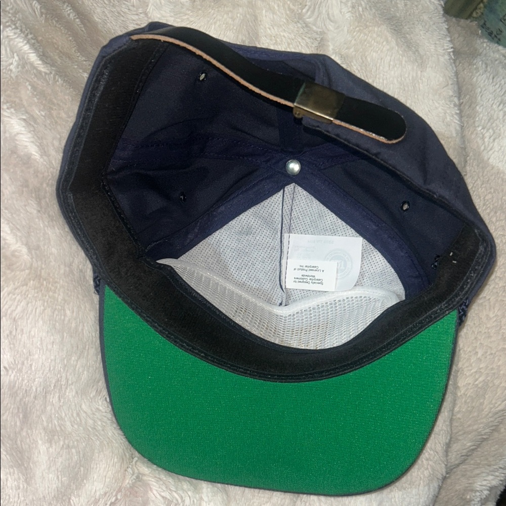 Caterpillar Vintage VIP Navy and Gold Men's Cap - Picture 4 of 8